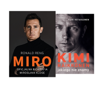 Pakiet: Miro. Oficjalna biografia Miroslava Klose+Kimi Räikkönen, jakiego nie znamy